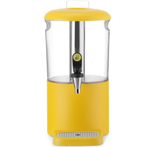 Dyspenser dozownik chłodzący do soków napojów UNIQ 4 l - żółty