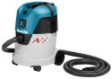 Makita VC2512L odkurzacz Czarny, Niebieski, Metaliczny 25 l 1000 W