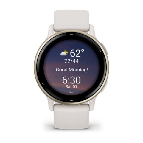Zegarek Garmin Vivoactive 5, 42mm AMOLED Ivory