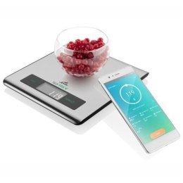 ETA Kitchen scales with smart application Nutri Vital Maximum weight (capacity) 5 kg, Graduation 1 g, Display type LCD, Silver