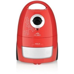 ETA Rubio Vacuum Cleaner ETA049190010 Bagged, Red, 850 W, 2 L, B, A, D, D, 79 dB, HEPA filtration system, 230 V
