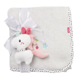 Kocyk z maskotką jednorożec z kolekcji: aiko i