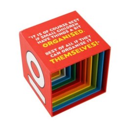 Wieża kartonowa, piramida, 10 klocków, pippi langstrumpf