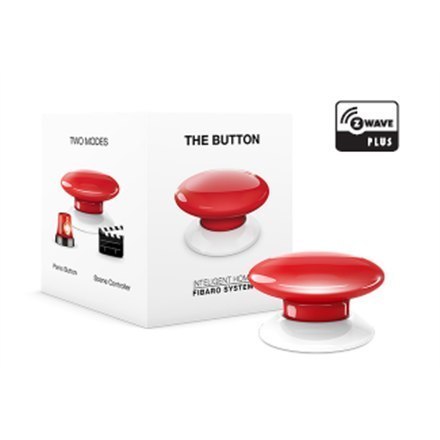 Fibaro | The Button | Z-Wave | Red