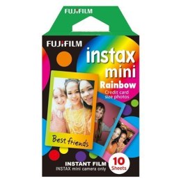 Fujifilm Instax Mini Rainbow Instant Film Quantity 10, 86 x 54 mm