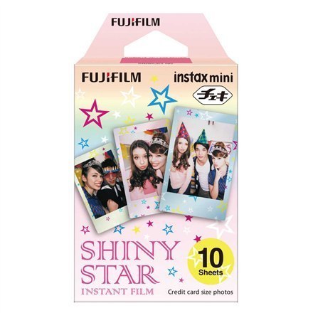 Fujifilm Instax Mini Shiny Star Instant Film Quantity 10, 86 x 54 mm
