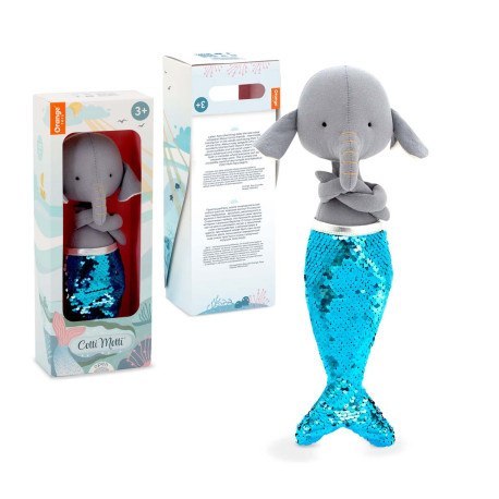 Cotti motti słonik alice: syrenka - mermaids edition