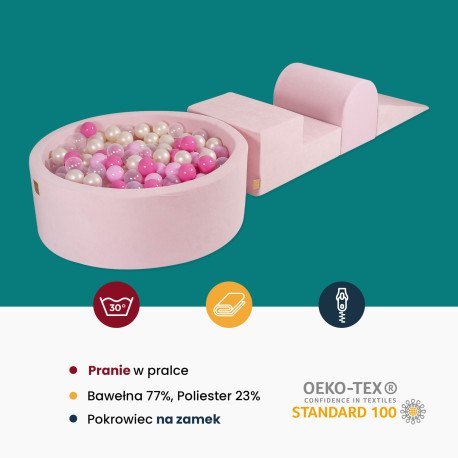 Meowbaby piankowy zestaw do zabawy z suchym basen