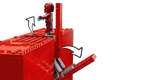 LEGO MARVEL SUPER HEROES 76313 Logo MARVEL z minifigurkami