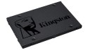 Kingston | A400 | 480 GB | Format SSD 2,5" | Interfejs SSD SATA | Prędkość odczytu 500 MB/s | Prędkość zapisu 450 MB/s