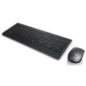 Lenovo | Professional | Professional Wireless Keyboard and Mouse Combo - US English with Euro symbol | Keyboard and Mouse Set |