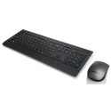 Lenovo | Professional | Professional Wireless Keyboard and Mouse Combo - US English with Euro symbol | Keyboard and Mouse Set | 