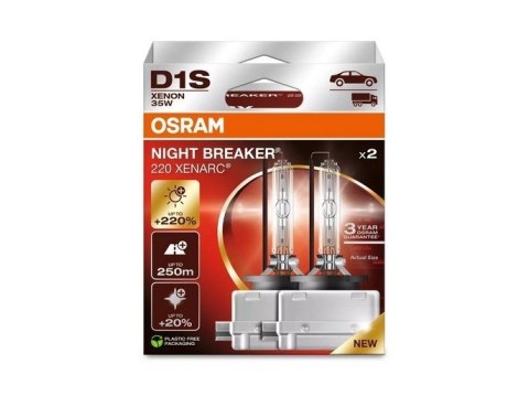 OSRAM D1S XENARC NIGHT BREAKER 220