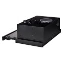 Okap teleskopowy AKPO WK-7 LIGHT ECO 50 CZARNY (podszafkowy)