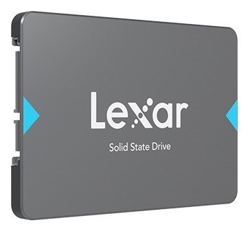 Dysk SSD Lexar NQ100 z pojemnością 2000 GB, format 2,5 cala, interfejs SATA III, prędkość odczytu 550 MB/s
