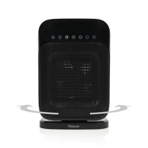 Tristar KA-5074 grzejnik Wewnętrzna Czarny 1800 W Wentylator elektryczny ogrzewacza pomieszczeń