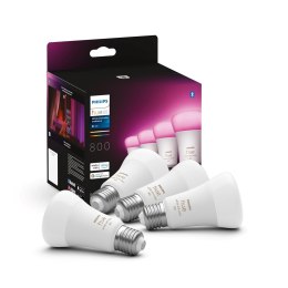 Żarówka Philips Hue White & Color Ambiance E27 Viererpack 4x570lm 60W
