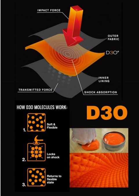 Cairn Ochraniacz pleców Pro Impakt Junior D3O 175 8/10