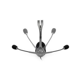 Logitech | Stereofoniczny zestaw słuchawkowy | H111 | Wbudowany mikrofon | 3,5 mm | Szary