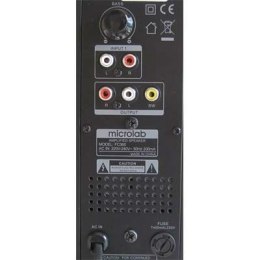Microlab FC 530U Speaker type 2.1, 3.5mm, Black/Dark wood, 64 W