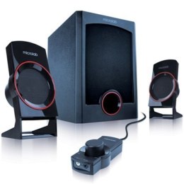 Microlab M-111 Speaker type 2.1, 3.5mm, Black, 12 W