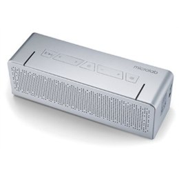 Microlab T5 Speaker type Portable, 3.5mm/Bluetooth, Bluetooth version 4.0 +APT-X, Silver, 20 W