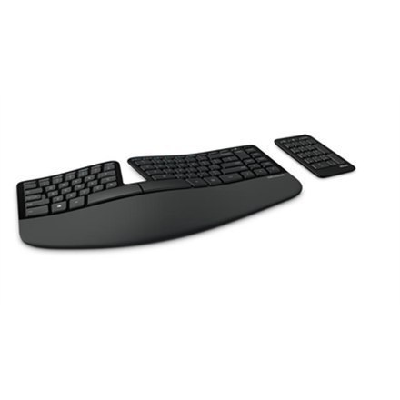 Microsoft | 5KV-00005 | Sculpt Ergonomic Keyboard for Business | Ergonomiczna | Bezprzewodowa | Baterie w zestawie | USA | Czarn