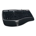 Microsoft B2M-00026 Natural Ergonomic Keyboard 4000 Multimedia, Wired, Keyboard layout DA/FI/NO/SV, Black, 1530 m, 1.3 kg