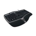 Microsoft B2M-00026 Natural Ergonomic Keyboard 4000 Multimedia, Wired, Keyboard layout DA/FI/NO/SV, Black, 1530 m, 1.3 kg