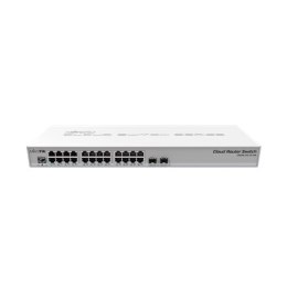 MikroTik Cloud Router Switch CRS326-24G-2S+RM Managed L3, Rack mountable, 1 Gbps (RJ-45) ports quantity 24, SFP+ ports quantity