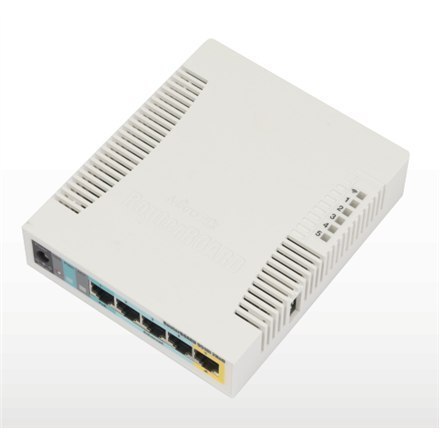 Punkt dostępowy MikroTik | RB951UI-2HnD | 802.11n | 2.4 | 867 Mbit/s | 10/100 Mbit/s | Porty Ethernet LAN (RJ-45) 5 | MU-MiMO Ta