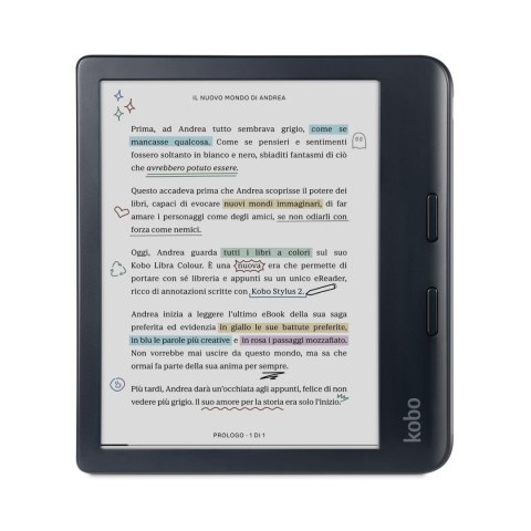 Czytnik E-booków Kobo Libra Colour 7" 32GB Wi-Fi Czarny
