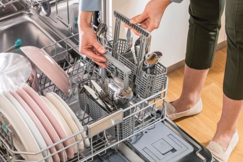 Zmywarka wolnostojąca 60 cm GORENJE GS642E90W | klasa E | 14 kpl | AquaStop | termoobieg