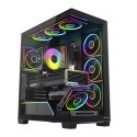 MODECOM OBUDOWA VOLCANO STELLAR PLUS ARGB MIDI 5F BLACK