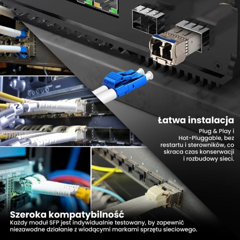 Extralink SFP28 25G 2-Pack moduł przekaźników sieciowych