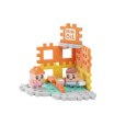 Klocki konstrukcyjne Marioinex Mini Waffle - City: Stacja paliw, 148 elementów