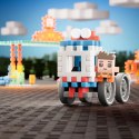 Klocki konstrukcyjne Marioinex Mini Waffle - City: Stacja paliw, 148 elementów