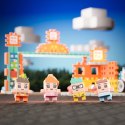 Klocki konstrukcyjne Marioinex Mini Waffle - City: Stacja paliw, 148 elementów