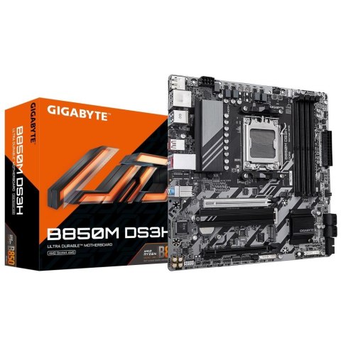 GIGABYTE B850M DS3H płyta główna AMD B850 Gniazdo AM5 micro ATX