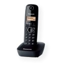 Panasonic | Bezprzewodowy | KX-TG1611FXH | Wbudowany wyświetlacz | ID dzwoniącego | Czarny | Pojemność książki telefonicznej 50 