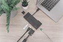 Digitus Uniwersalna stacja dokująca, USB 3.0, do użytku w podróży