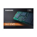 Samsung 860 EVO 1000 GB, SSD interface M.2, Write speed 520 MB/s, Read speed 550 MB/s