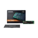 Samsung 860 EVO 1000 GB, SSD interface M.2, Write speed 520 MB/s, Read speed 550 MB/s