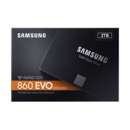 Samsung 860 EVO MZ-76E2T0B/EU 2000 GB, SSD form factor 2.5