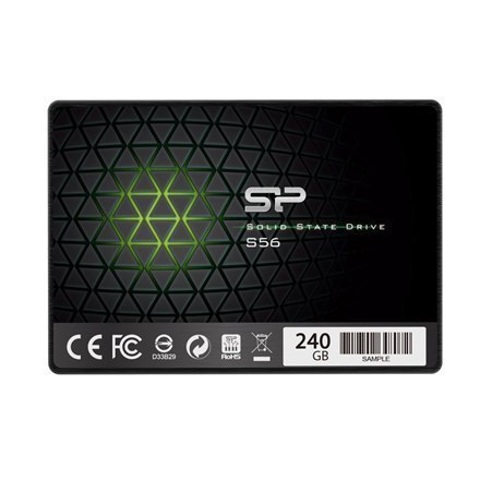 Silicon Power | S56 | 240 GB | SSD form factor 2.5"" | SSD interface SATA | Read speed 460 MB/s | Write speed 450 MB/s