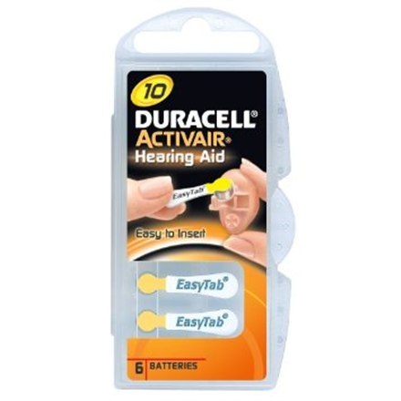 Duracell Baterie | Rozmiar A10/DA10/ZL10 | 6 szt.
