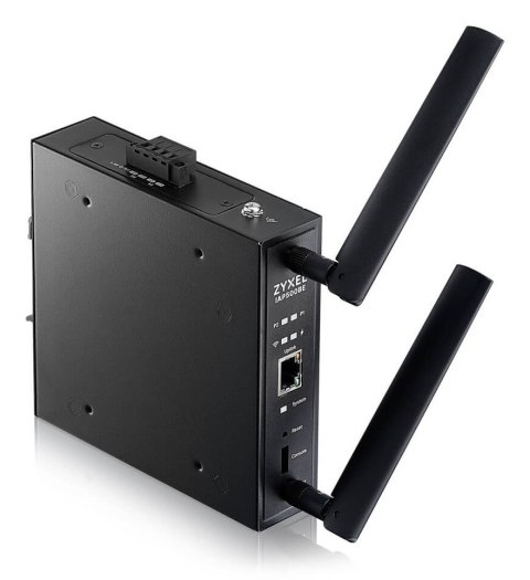 Access Point Wi-Fi 7 Zyxel IAP500BE-EU0101F BE5000, Dual Radio 2x2 MU-MIMO, PoE+ (802.3at), Industrial AP, montaż DIN Rail , Sta