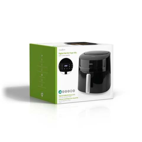 Frytkownica beztłuszczowa Nedis 7,2l KAAF170BK