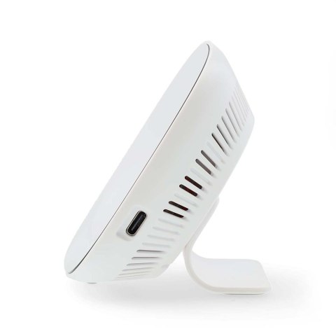 Czujnik jakości powietrza Nedis SmartLife Wi-Fi WIFISA20CBK Czarno-biały