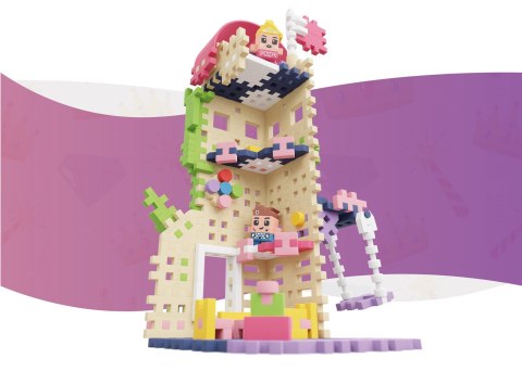Klocki konstrukcyjne Marioinex Mini Waffle - Princess: Wieża Fantazji, 148 elementów